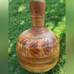 Hand made and hand painted Mexican Cántaro